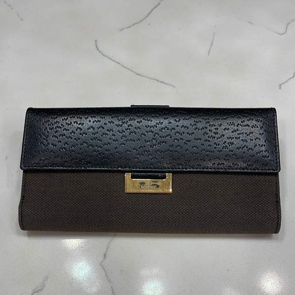 Authentic GUCCI Long Wallet Purse - Picture 4 of 15